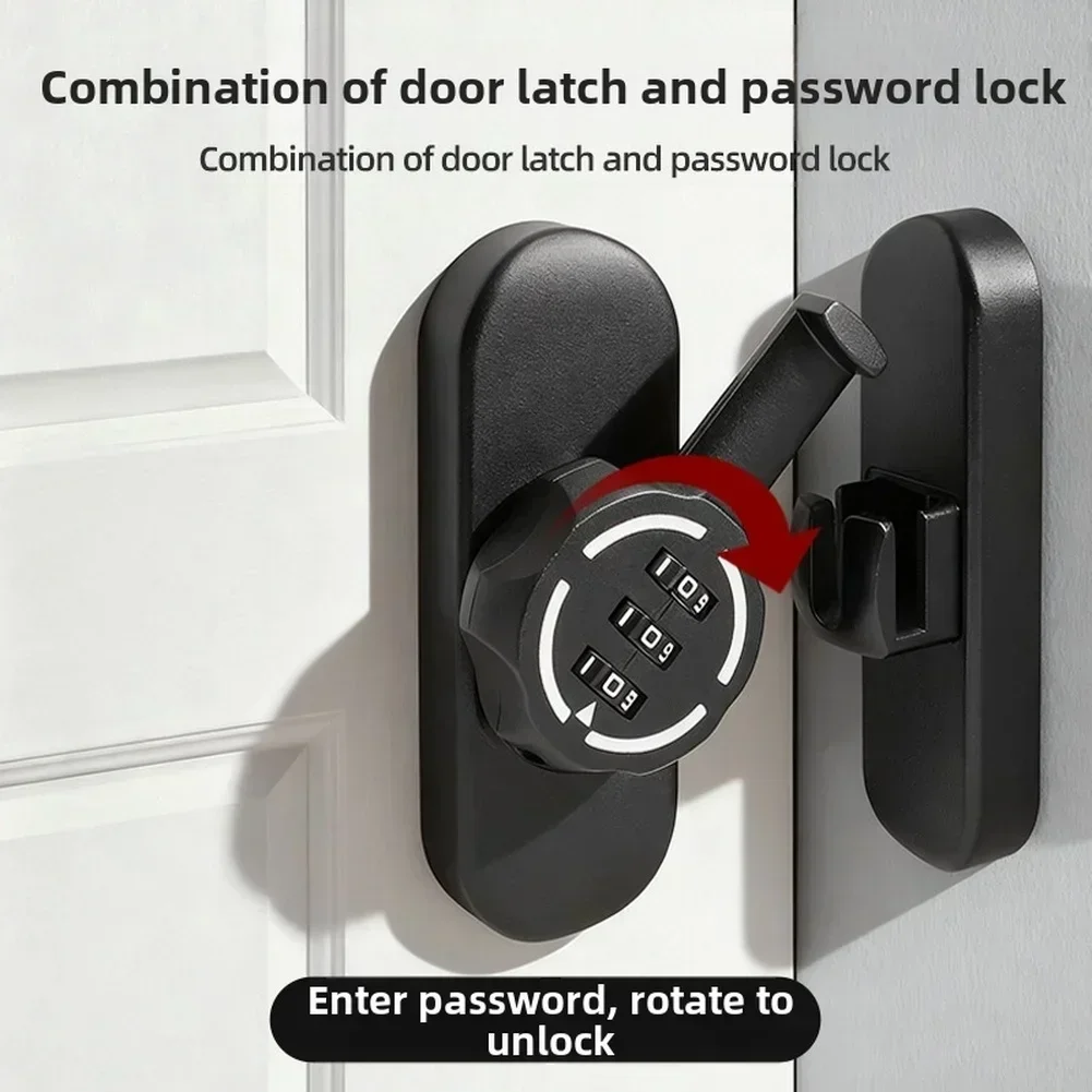 Home Security Tapo - Password Door Latch 90/180 Degree Barn
