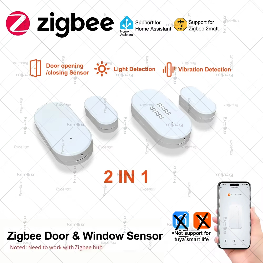 Home Security Alarm - Zigbee 3.0 Door Window Sensor With
