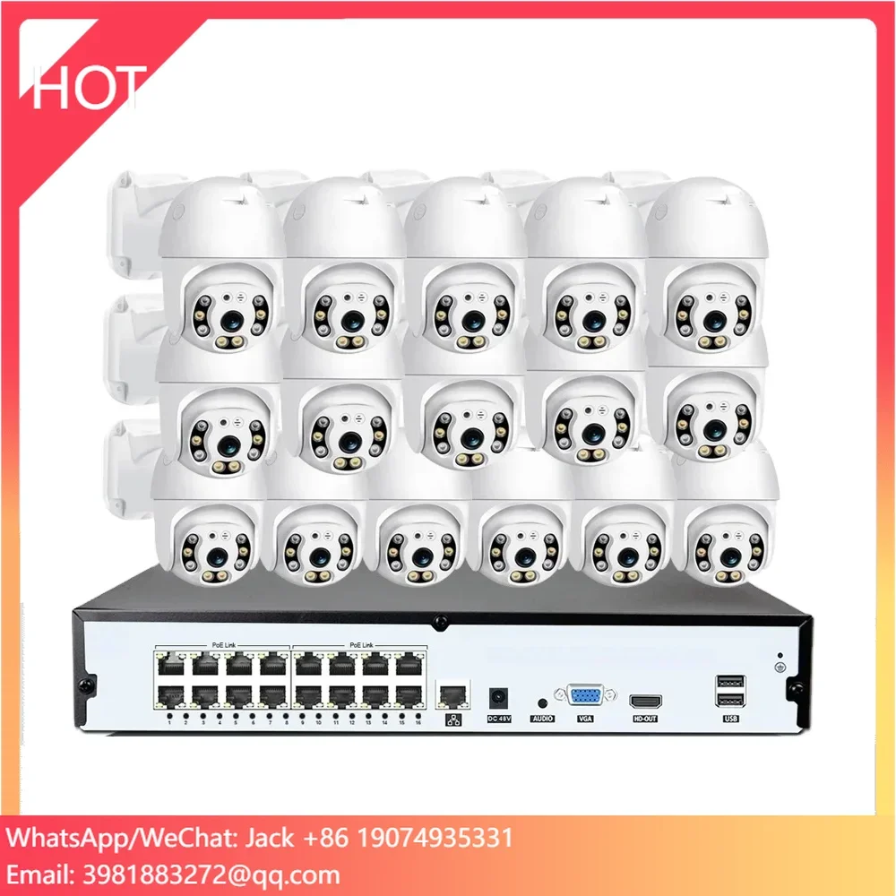 Home Security Kit With Camera - Colorvu Wired CCTV Camera NVR Kit