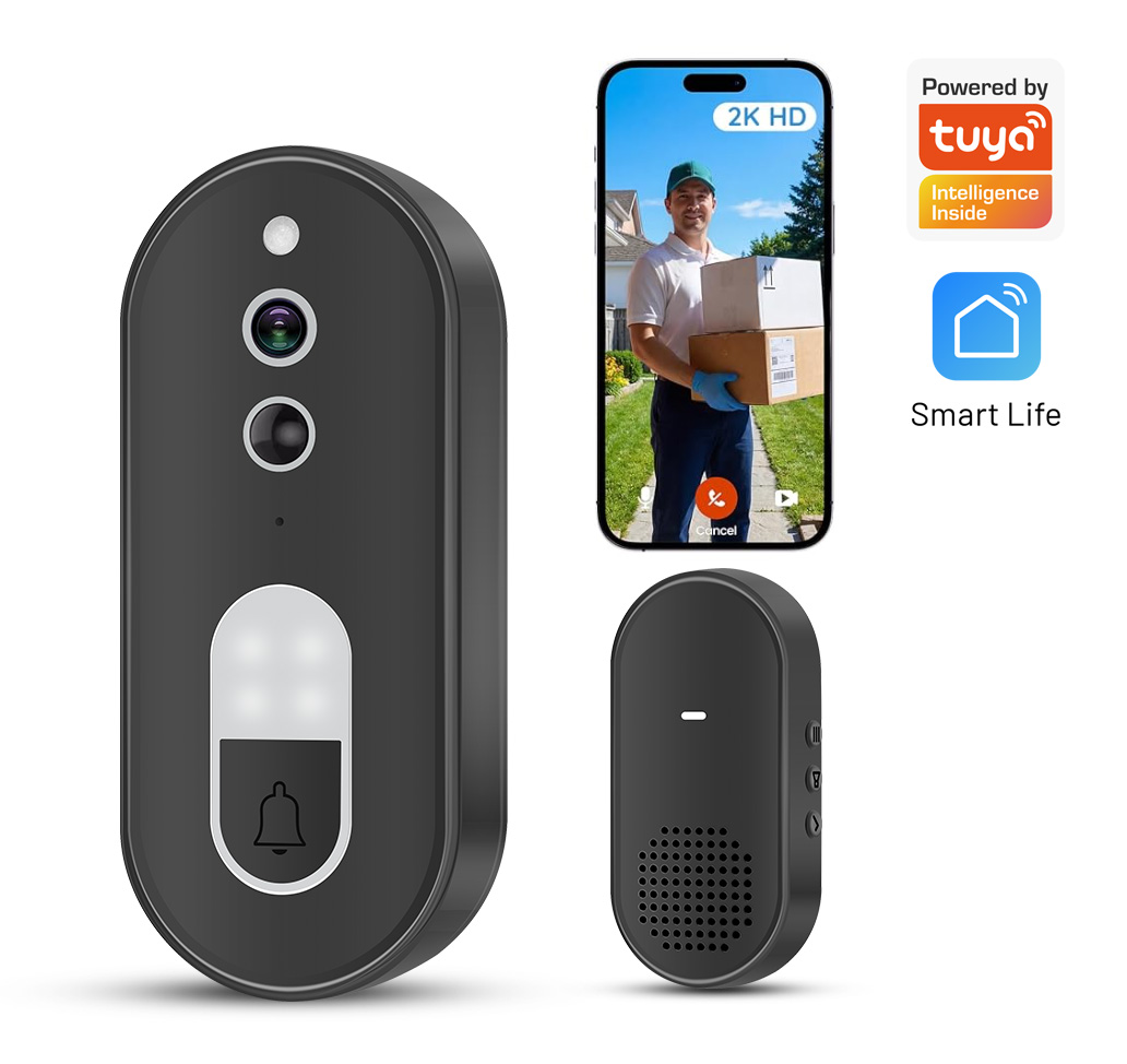 Home Security Monitoring System - Tuya 1080P HD Wireless WiFi Video