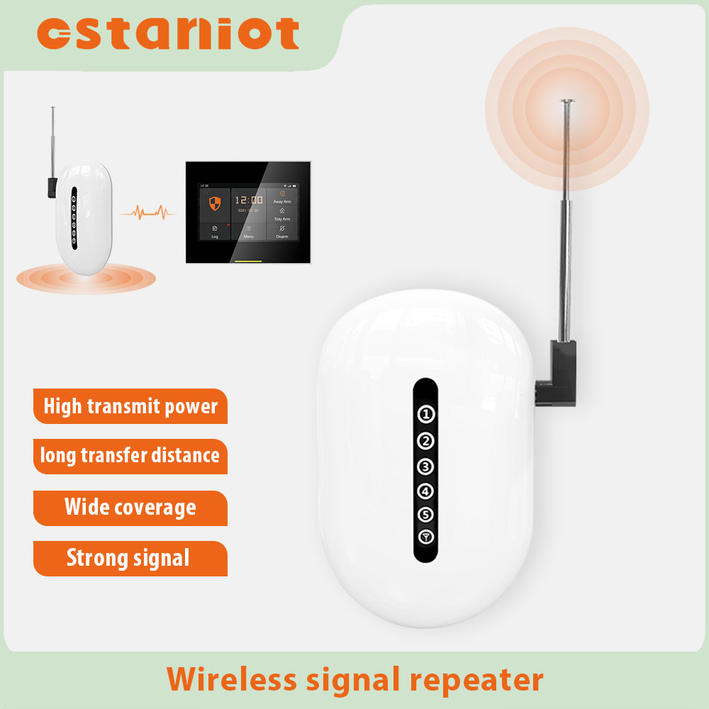 Home Security Bundle - Signal Repeater Wireless Extender 433MHz Smart