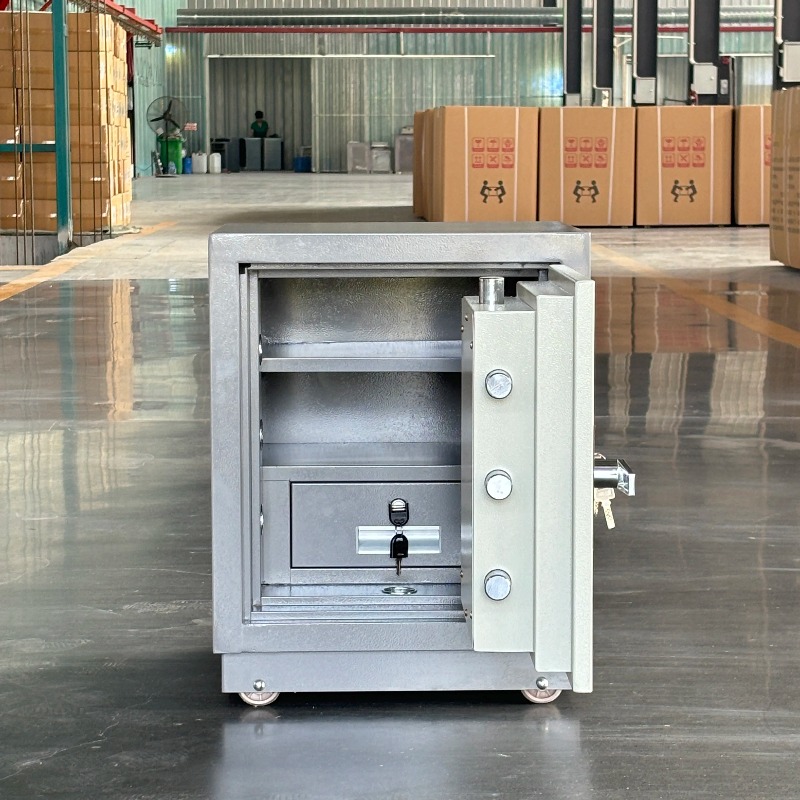 Home Security Usa - 【Premium】Key Lock Fireproof Safe Box Electronic