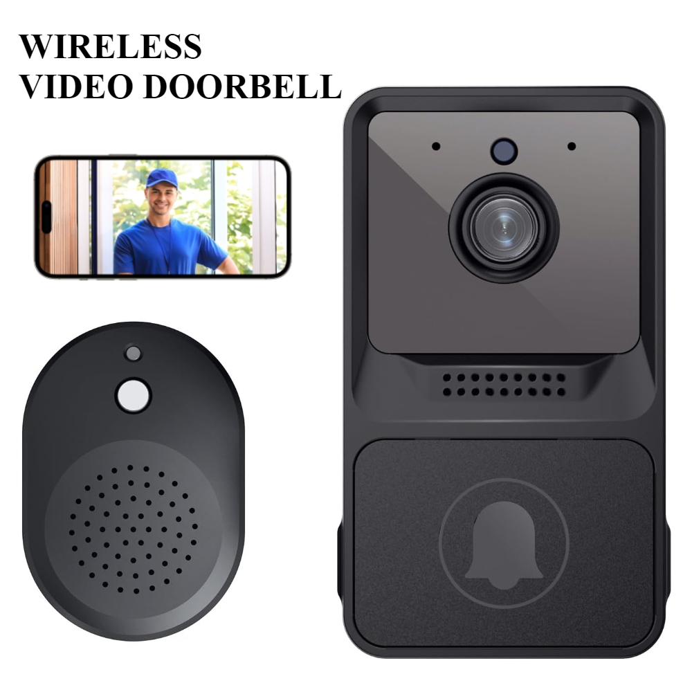 Home Security Ring Camera - Wireless Doorbell Camera Wifi Home Intercom