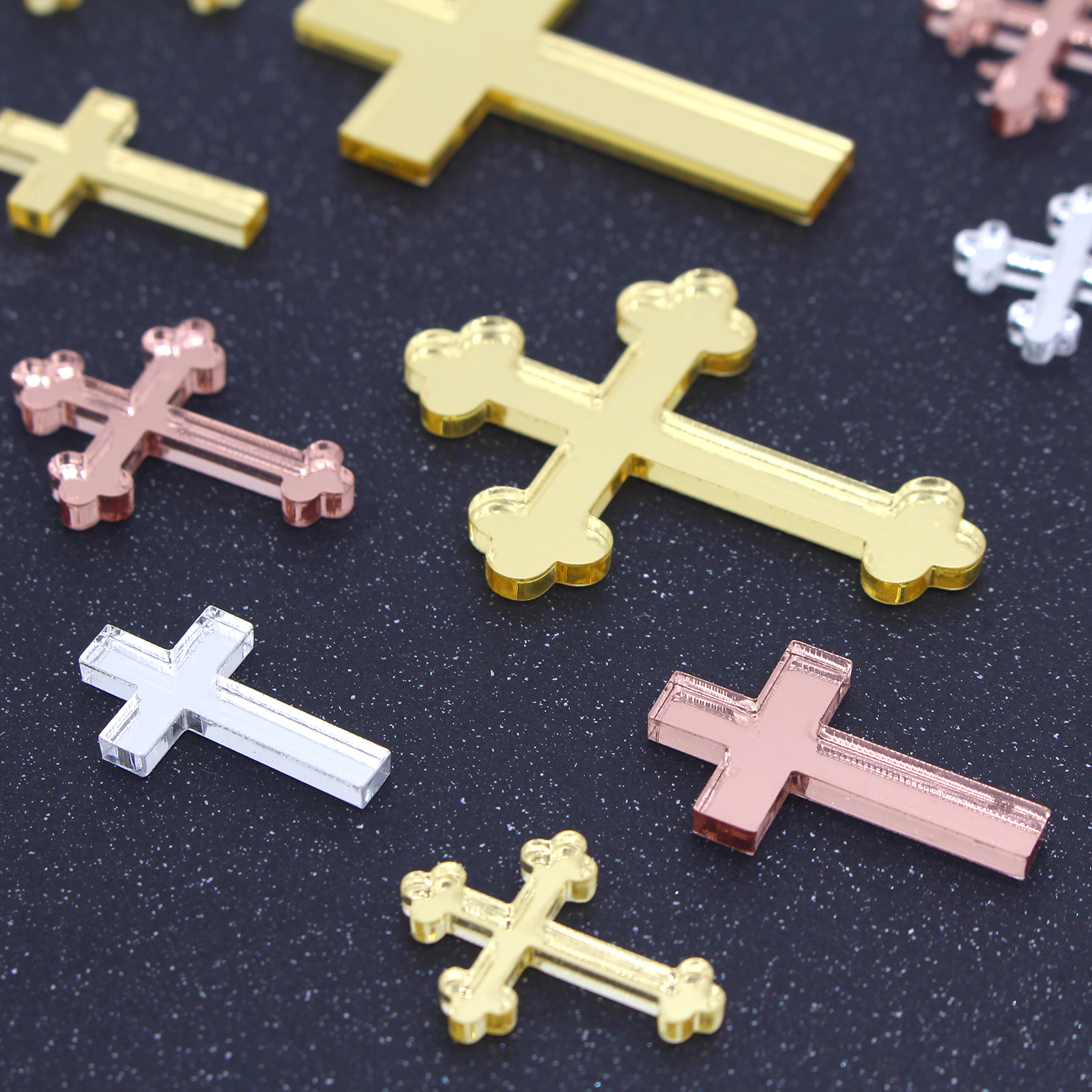 Home Security Laser - 50 Pieces Laser Cut Gold/wood/silver/rose Gold