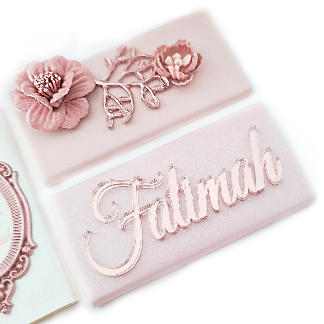 Home Security Laser - 12pcs Personalized Laser Cut Guest Names