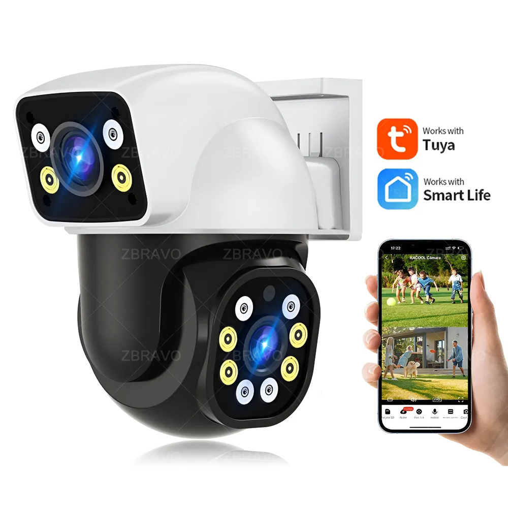 Home Security Recorder - Smartlife 8MP WiFi Tuya Outdoor Camera