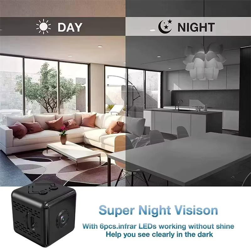 Home Security Recorder - Mini WIFI Camera 4K Full HD