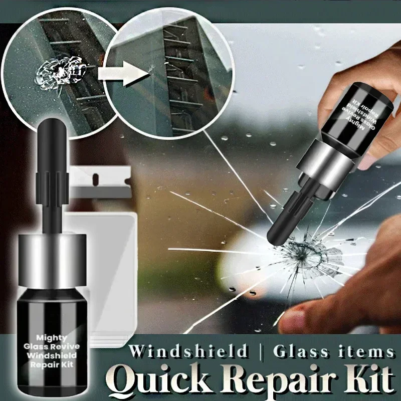 Glass Break Detector - Auto Vehicle Casement Fix Tool 1set