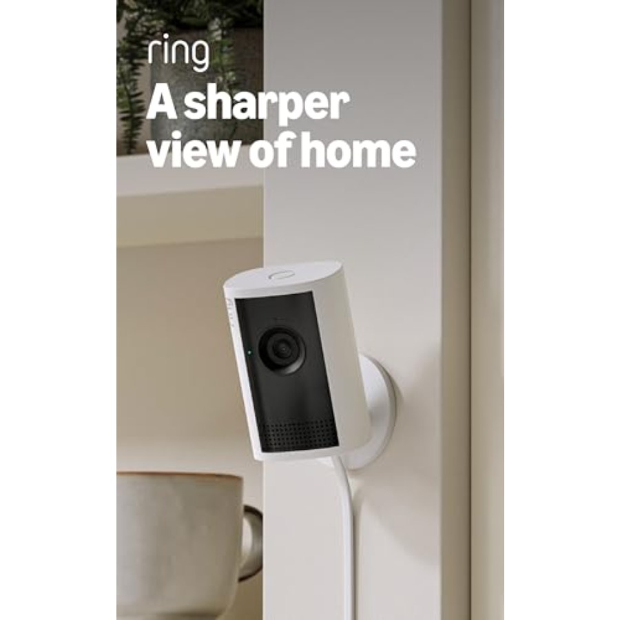 Home Security Ring Camera - Ring Indoor Cam Plus newest model,Home