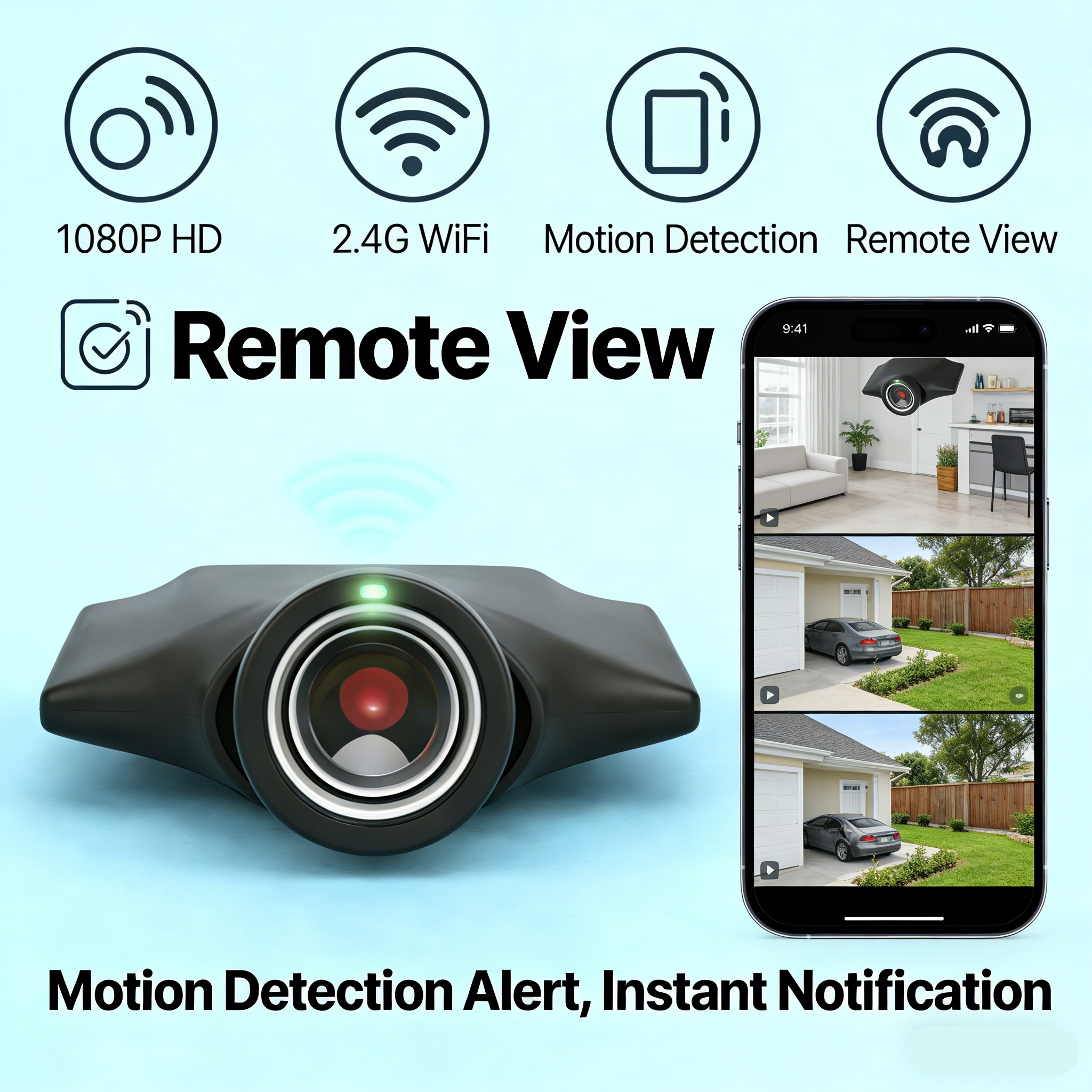 Home Security Recorder - Mini Camera Module WiFi Camera 1080P