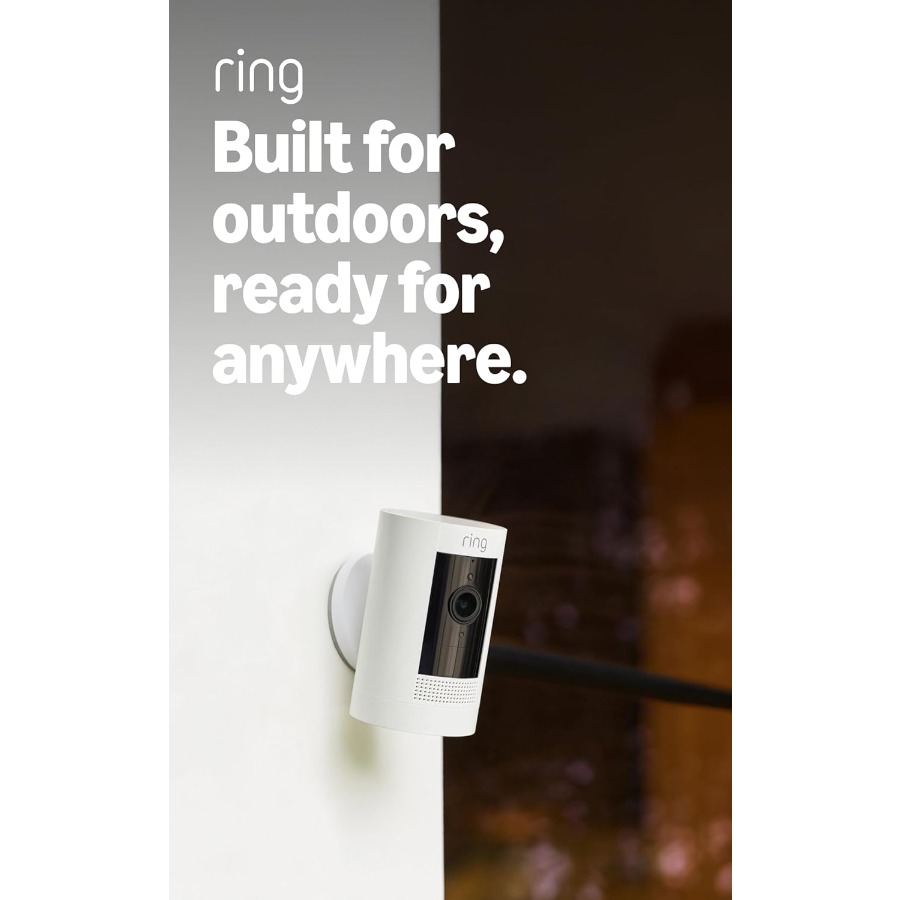 Home Security Ring Camera - Ring Outdoor Cam Stick Up Cam,Weather-resistant