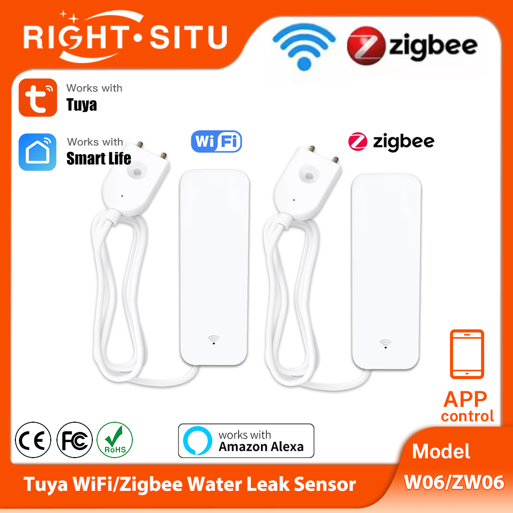 Home Security Guard - Tuya WiFi Zigbee Water Sensor Smart