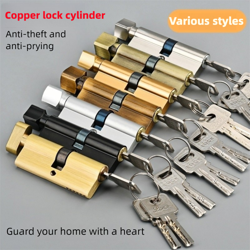 Home Security Guard - Door Cylinder Lock Biased 70mm 3