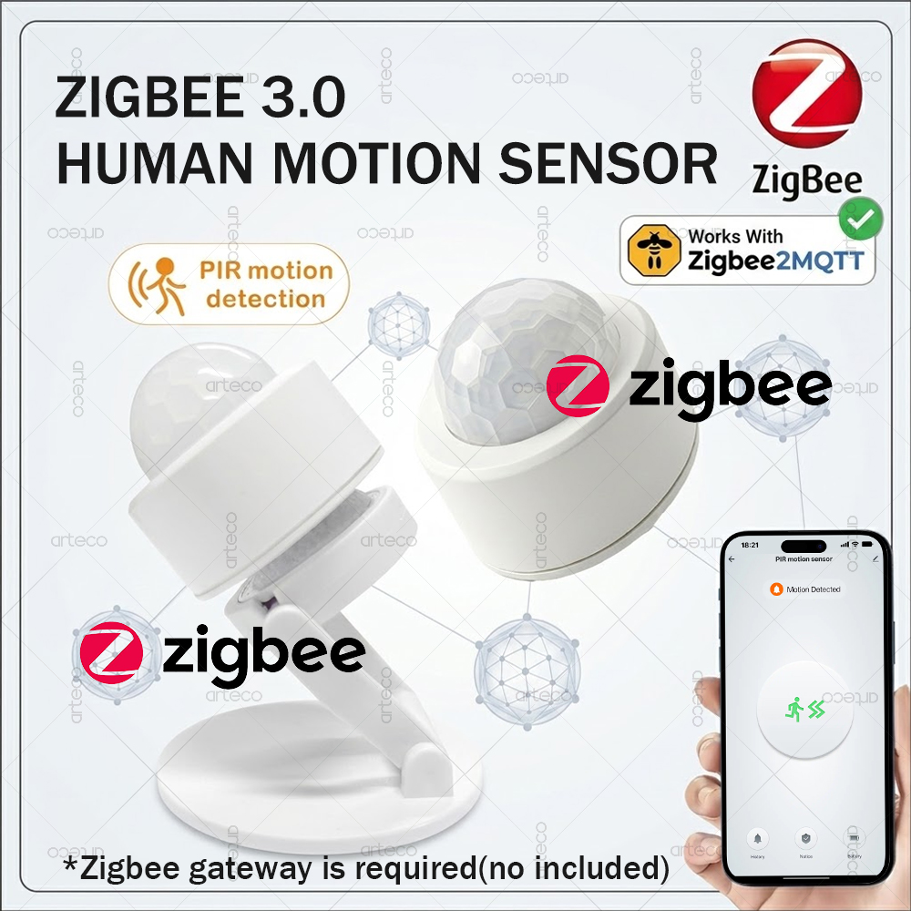 Home Security Alarm - Zigbee 3.0 Mini PIR Motion Sensor