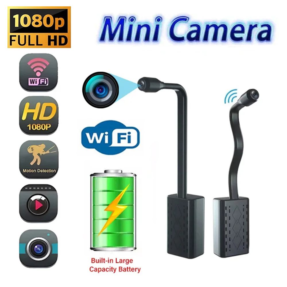 Home Security Recorder - HD 1080P Mini Camera Motion Detection
