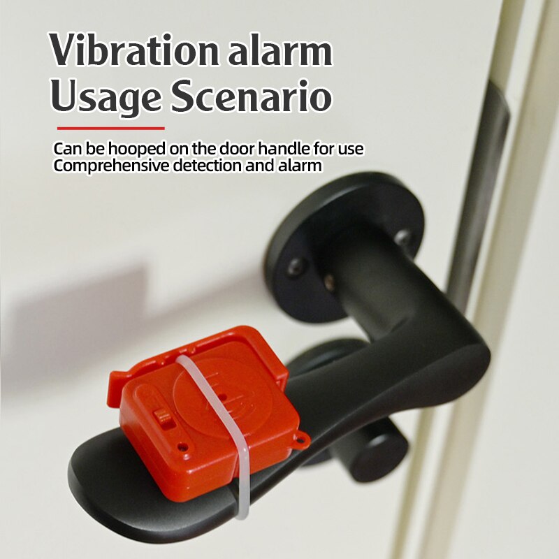 Home Security Alarm - KERUI Wireless Vibration Alarm Sensors 120dB