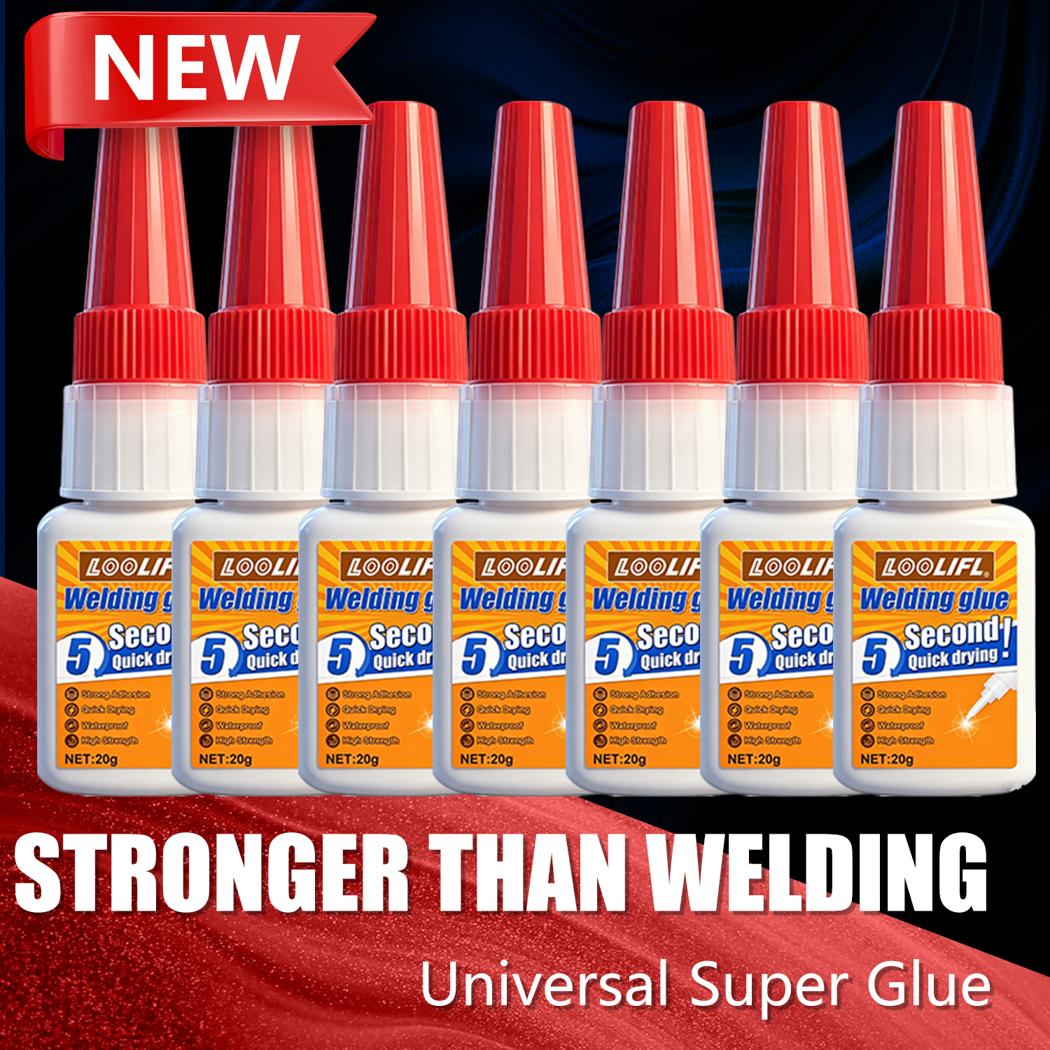 Glass Break Detector - High strength Oily Welding Adhesive Extra