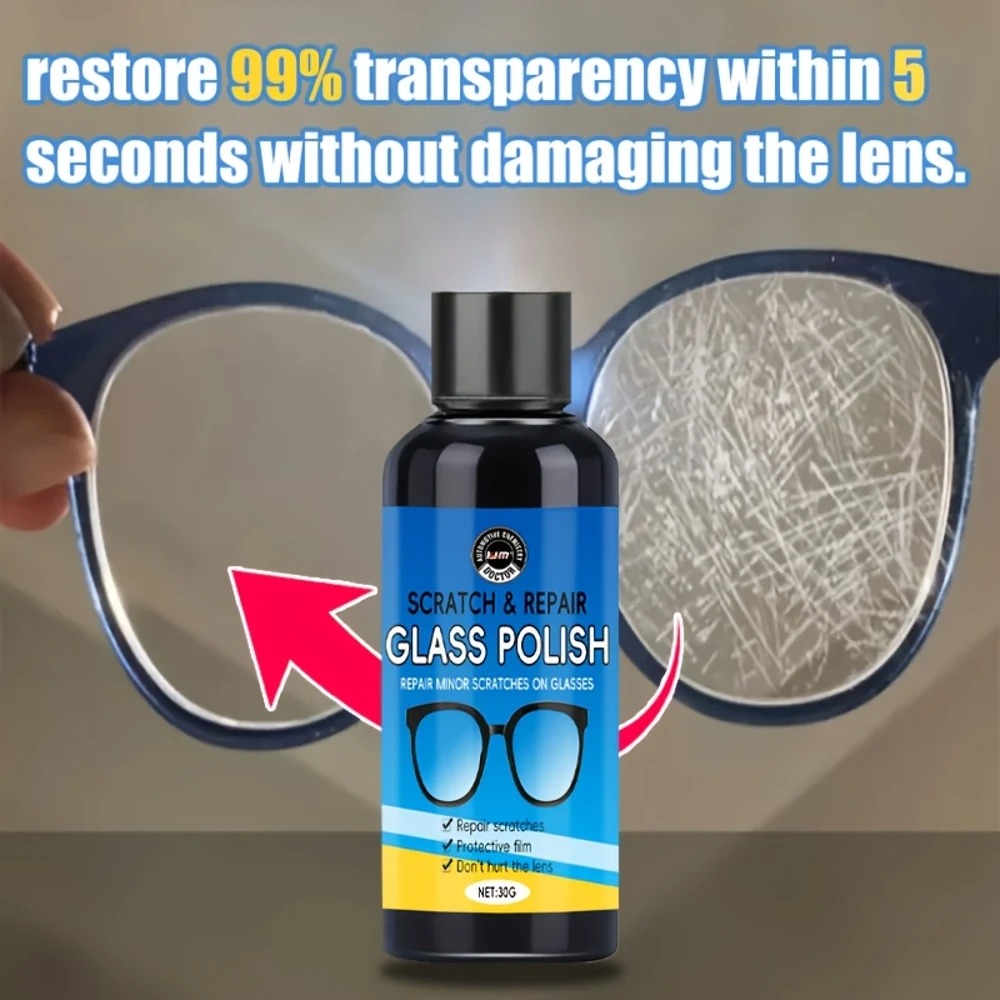 Fast Glass Scratch Remover - 3 - Glass Break Detector recension och pris