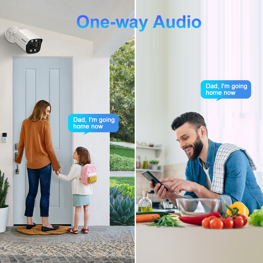 New 8MP Security Camera System - Home Security Kit With Camera recension och pris