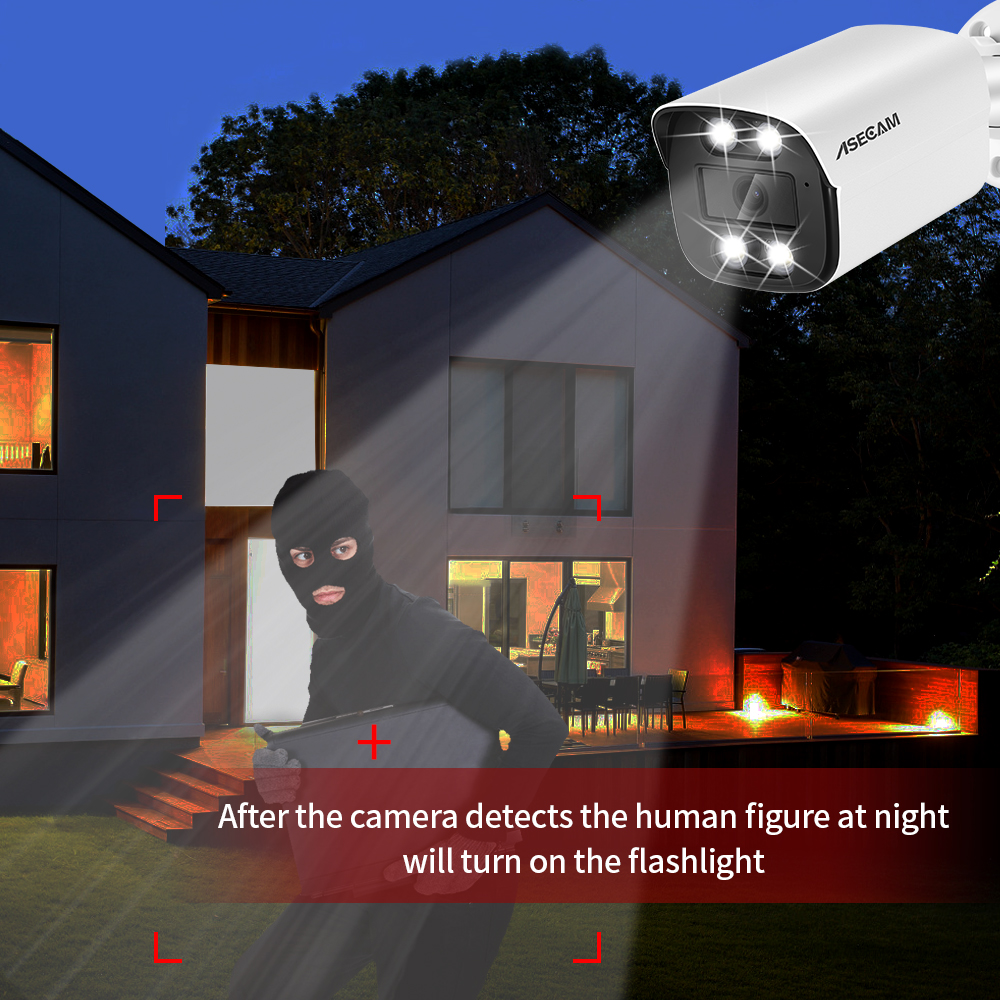 New 8MP Security Camera System - Home Security Kit With Camera recension och pris