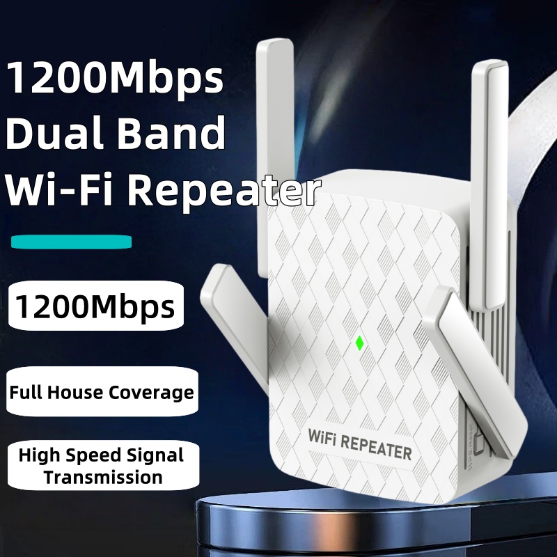 5Ghz WiFi Repeater 1200Mbps Ro - Home Security Bundle recension och pris