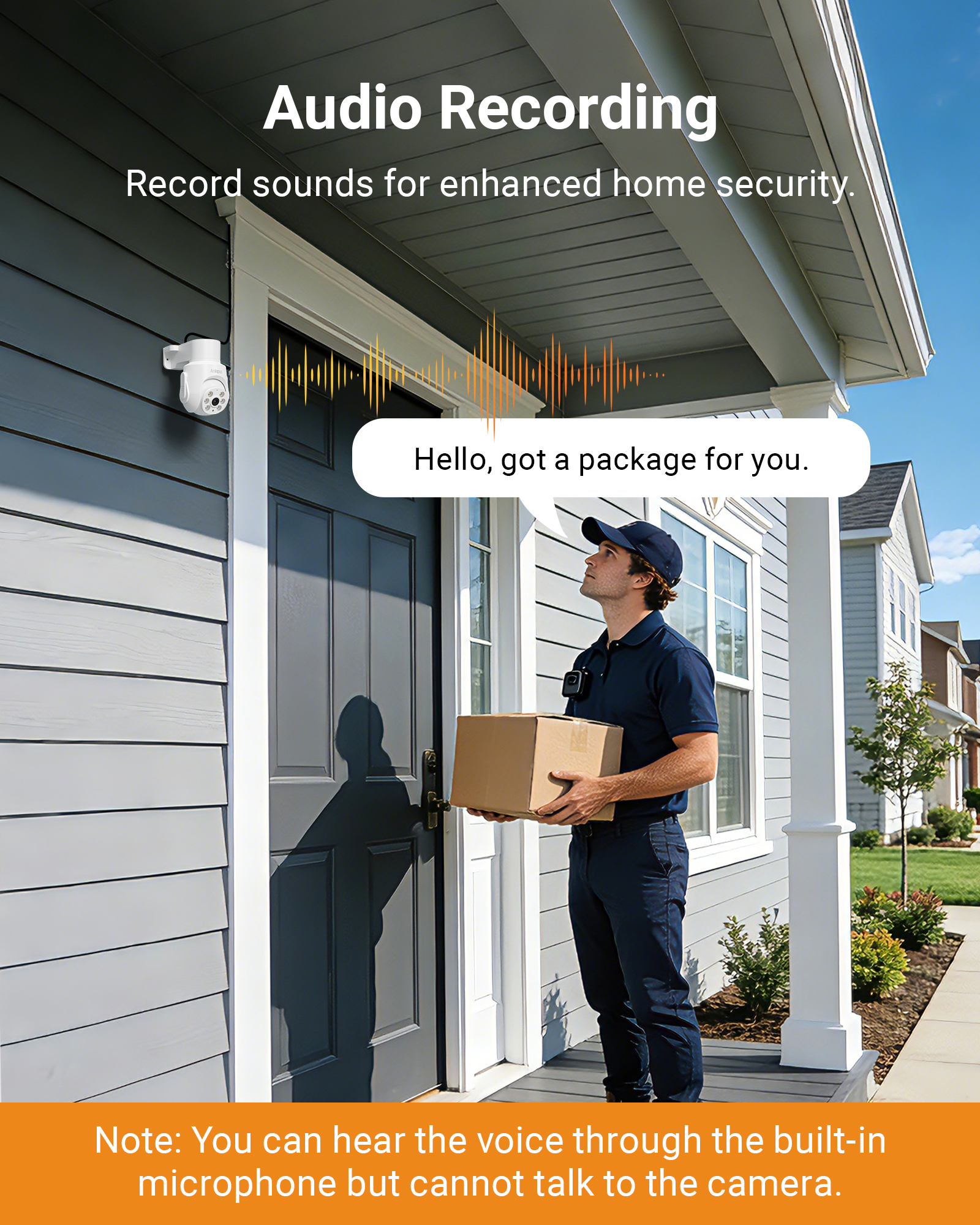 Anlapus 5MP Pan Tilt Wired Sec - Home Security Monitoring System recension och pris