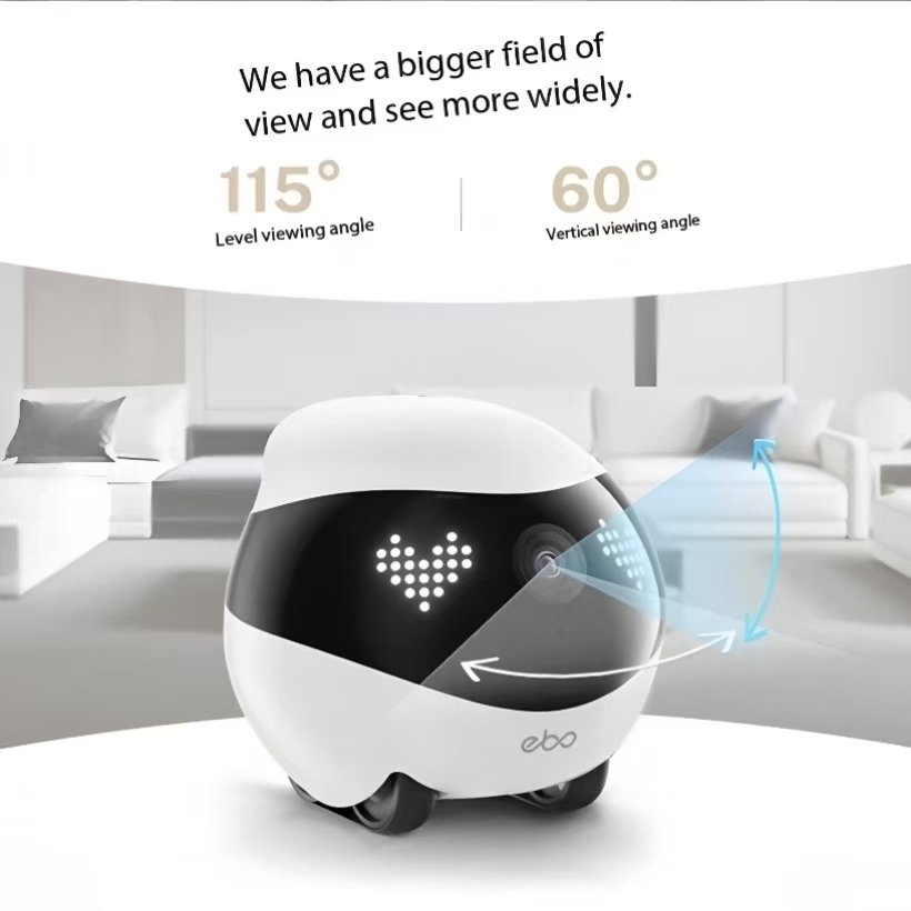 Enabot EBO AIR 2 Companion Rob - Home Security Usa recension och pris