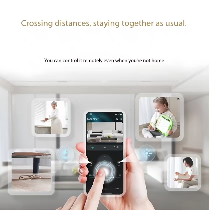 Enabot EBO AIR 2 Companion Rob - Home Security Usa recension och pris