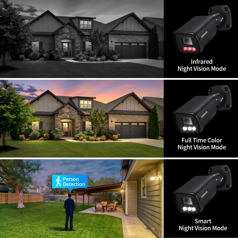 4K Security Camera System kit  - Home Security Video Systems recension och pris