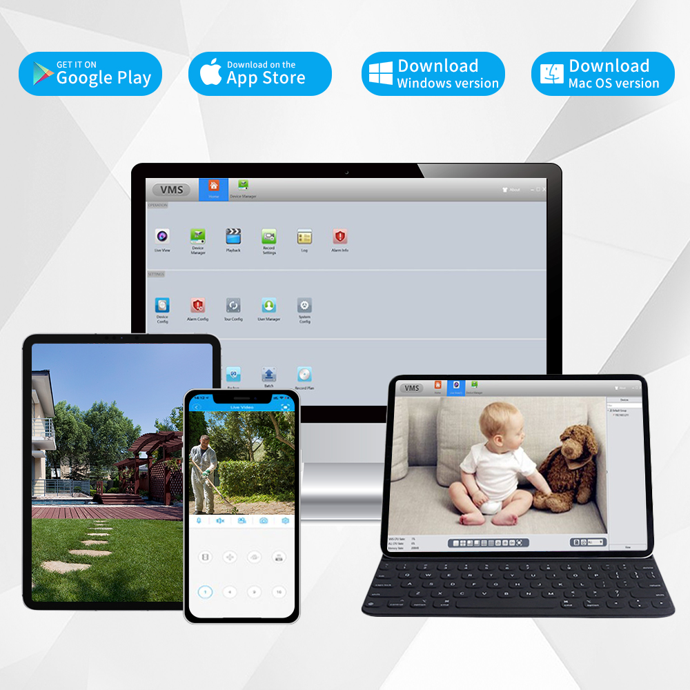 4K Security Camera System kit  - Home Security Video Systems recension och pris