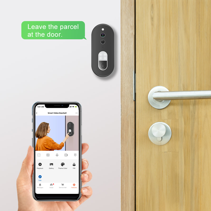 Tuya 1080P HD Wireless WiFi Vi - Home Security Monitoring System recension och pris