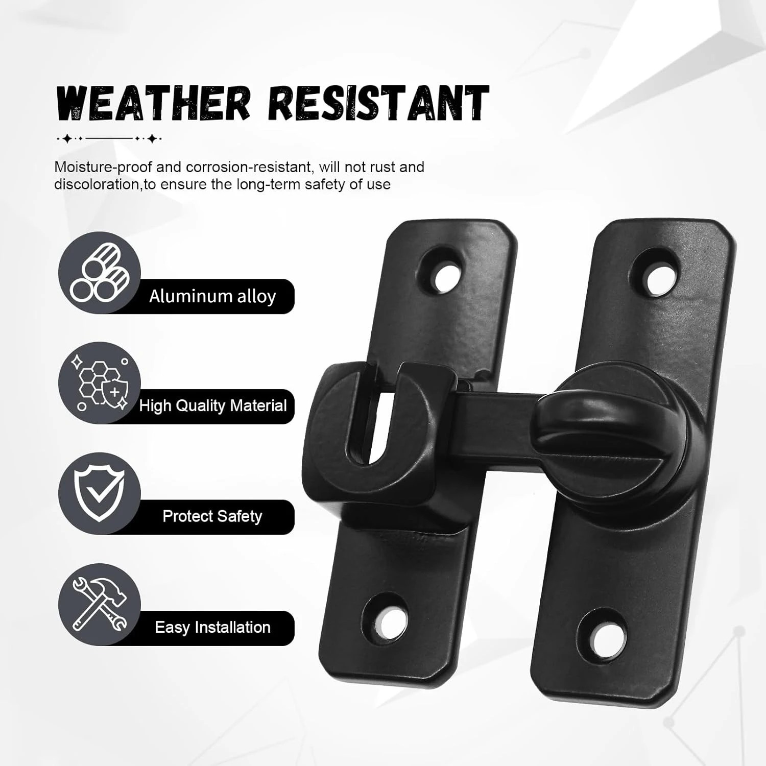 Sliding barn door lock hardwar - Home Security Tapo recension och pris