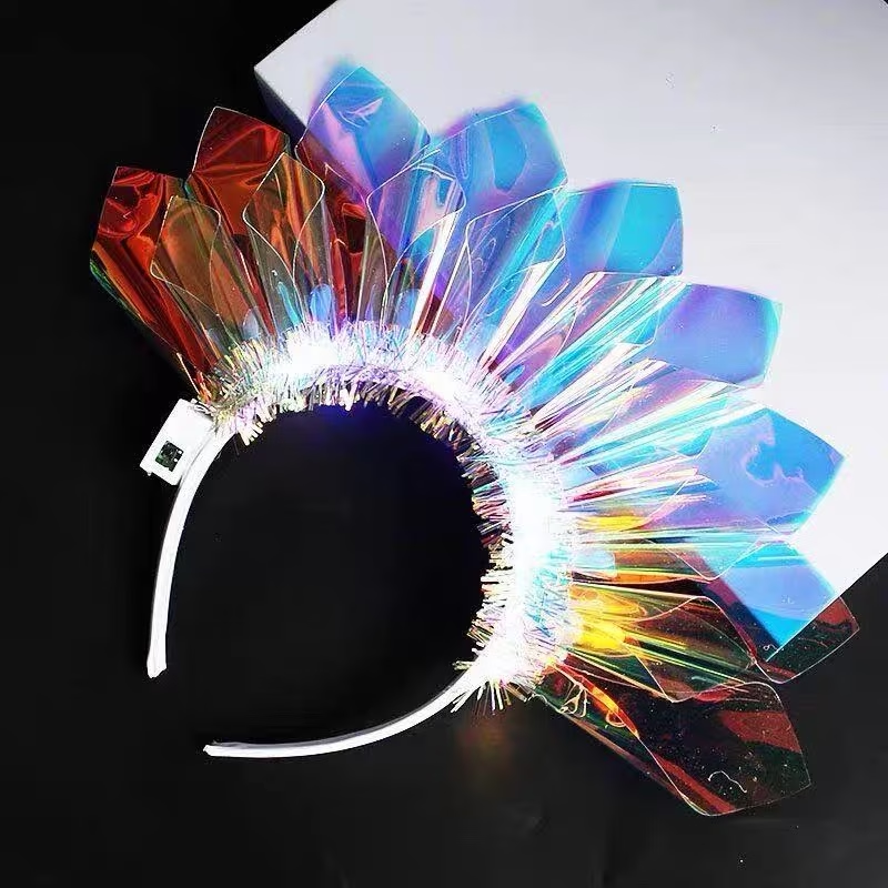 1 LED Floral Crown Headpiece w - Home Security Laser recension och pris