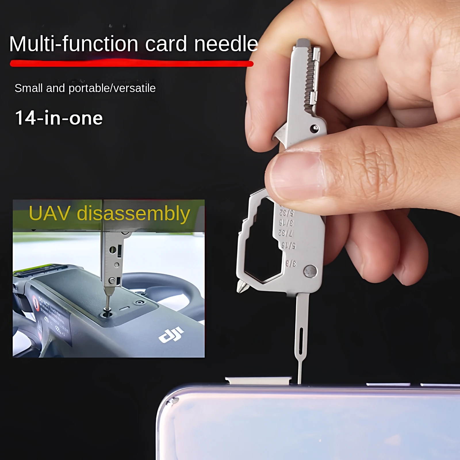 Mini Multifunctional Keychain  - Drone Security Home recension och pris