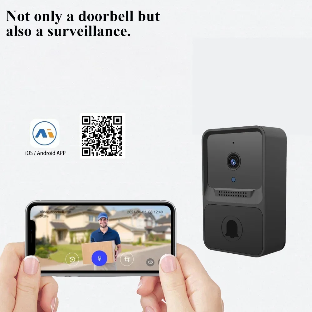Wireless Doorbell Camera Wifi  - Home Security Ring Camera recension och pris