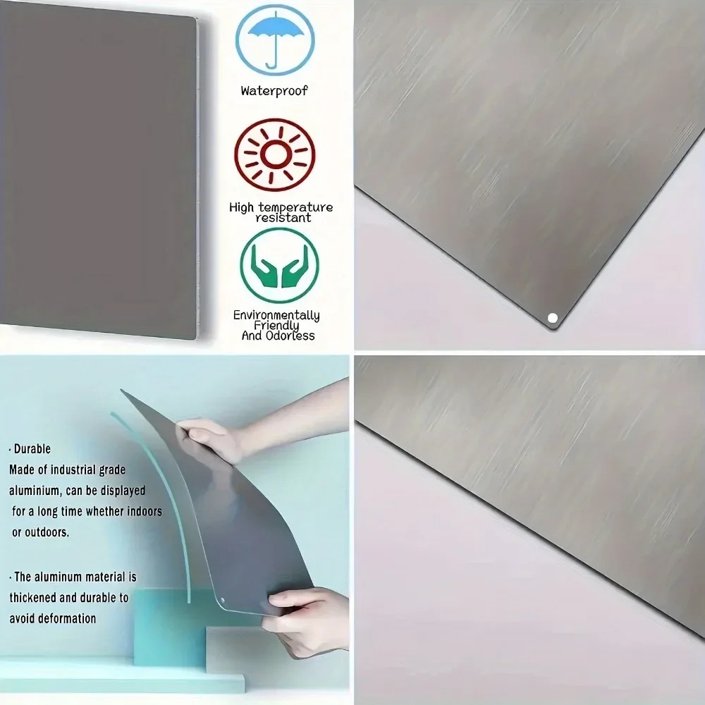 No Parking Metal Tin Sign, Red - Home Security Logo recension och pris