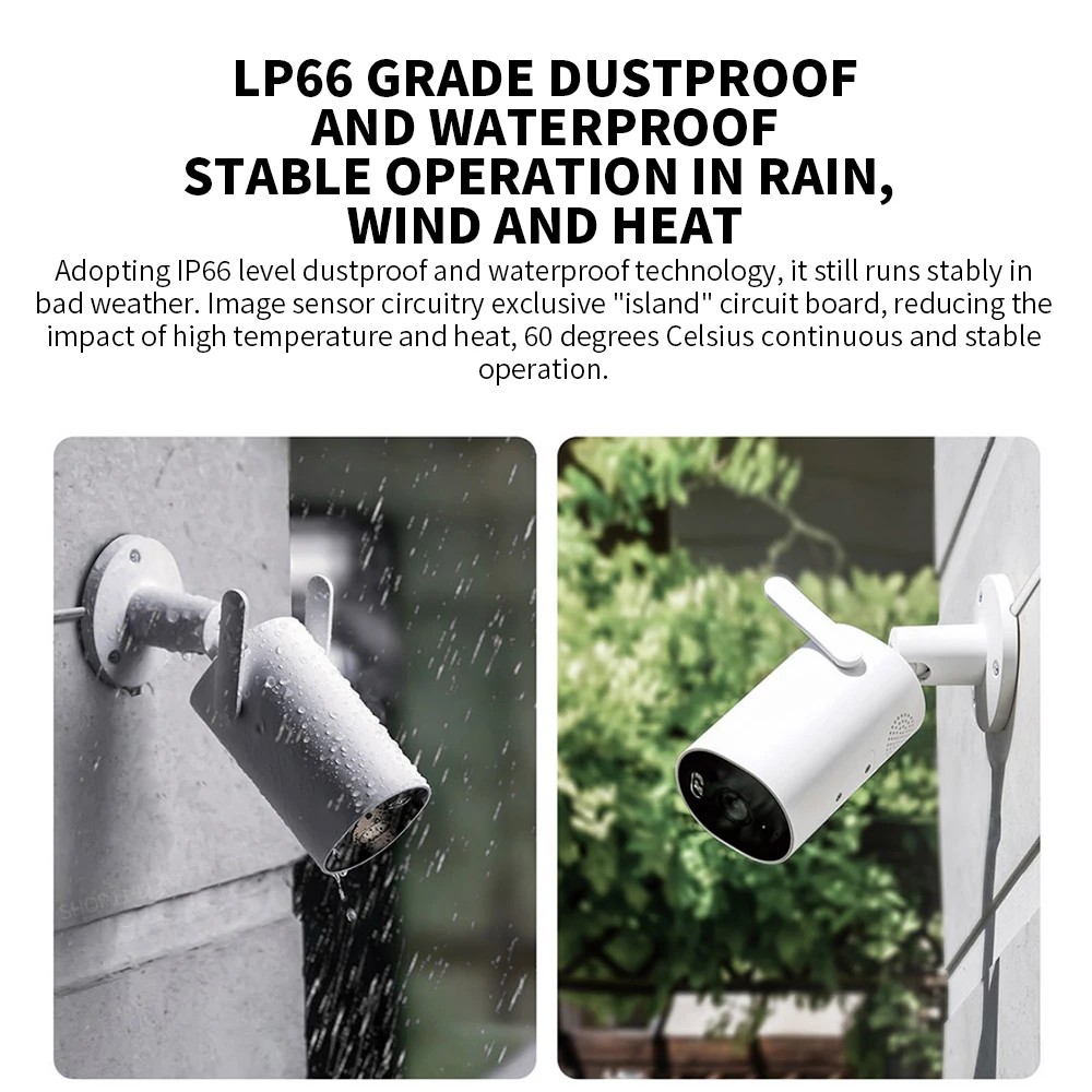 Xiaomi Outdoor Camera AW300 IP - Home Security Camera Xiaomi recension och pris
