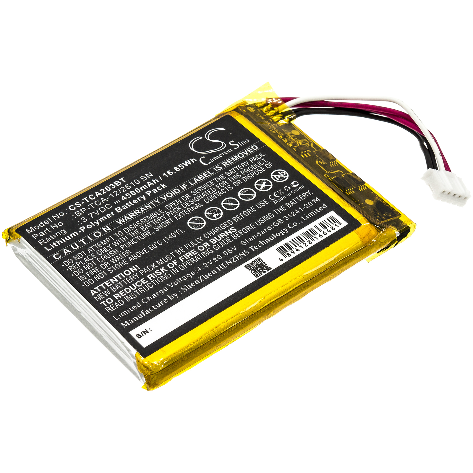 Alarm System Battery For Techn - Home Security With Xfinity recension och pris