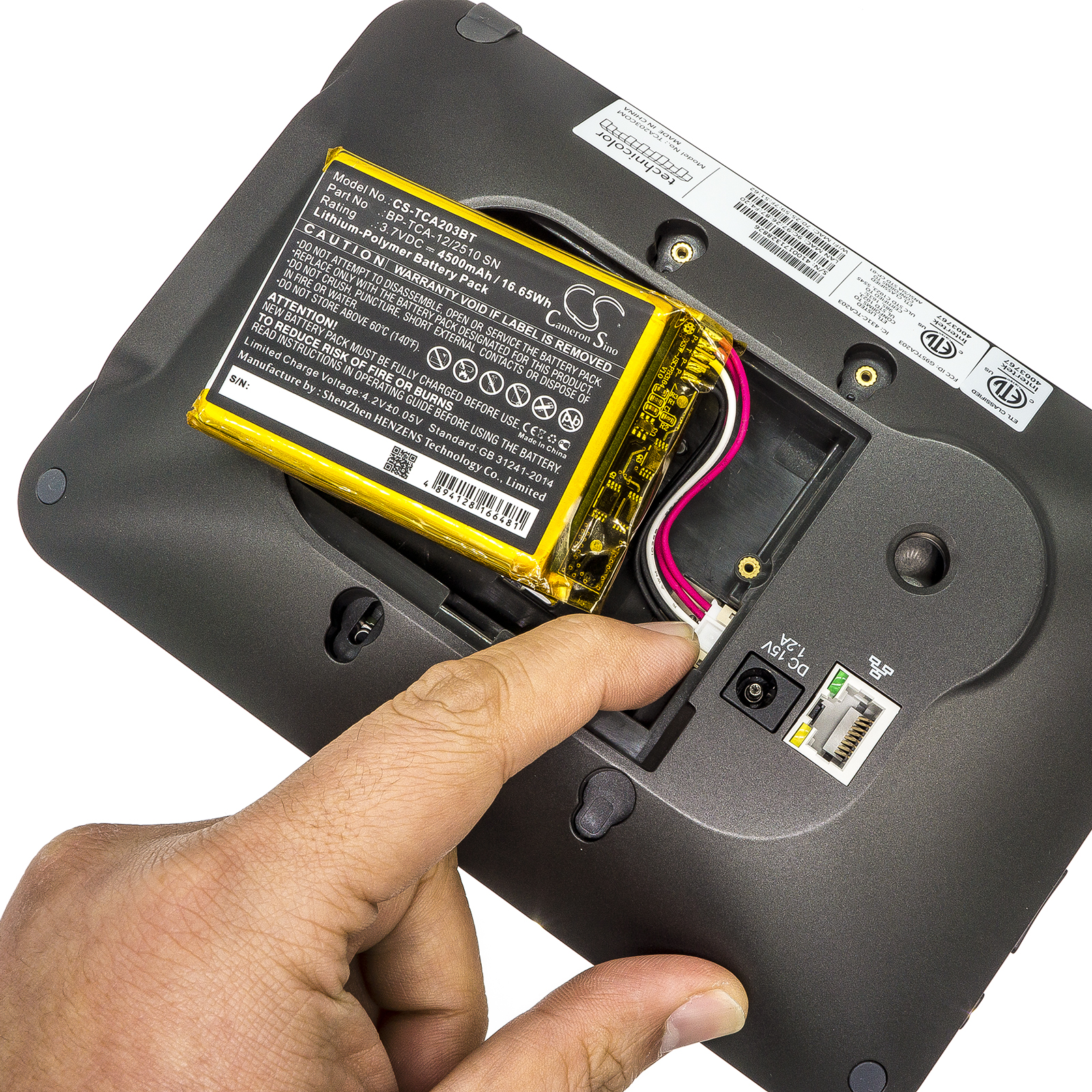 Alarm System Battery For Techn - Home Security With Xfinity recension och pris