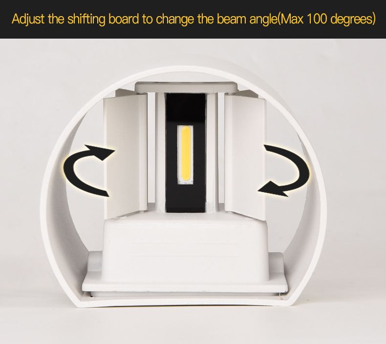 IP65 Waterproof 6W 12W COB LED - Home Security Yard Sign recension och pris