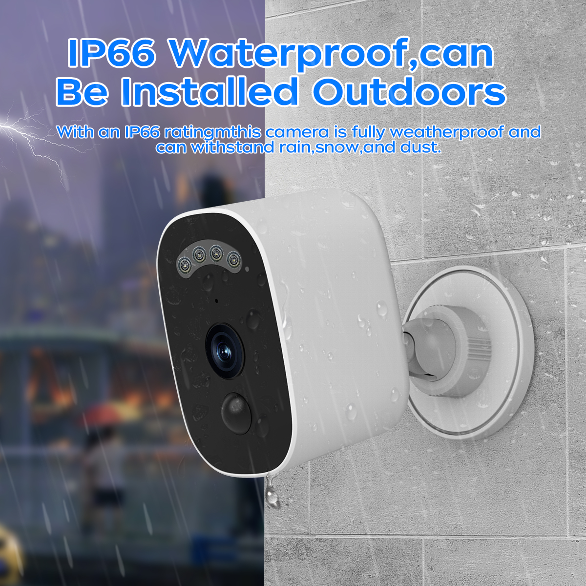 Jooan 3K HD Solar Security Cam - Home Security Recorder recension och pris