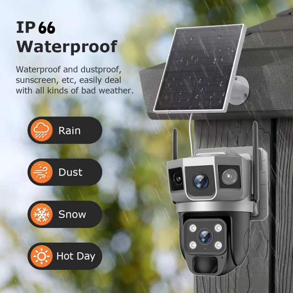 4G Camera Outdoor Solar Survei - Home Security Camera System recension och pris