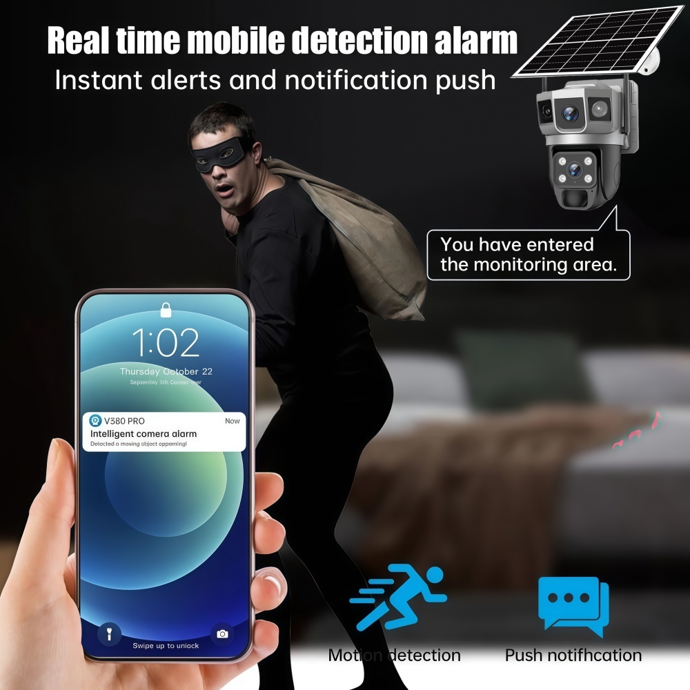 4G Camera Outdoor Solar Survei - Home Security Camera System recension och pris