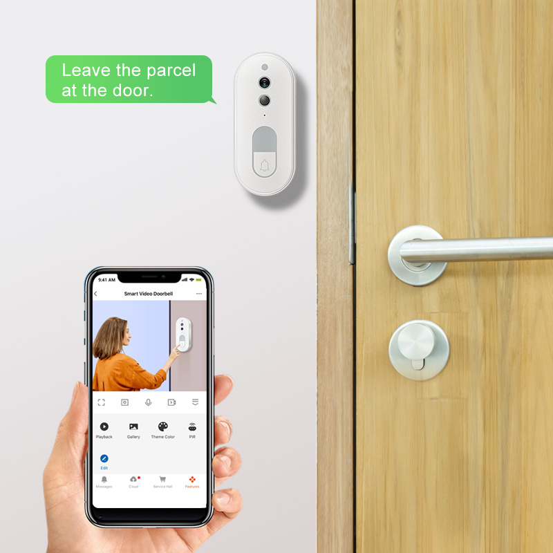 Tuya Smart Video Doorbell Wire - Home Security Recorder recension och pris