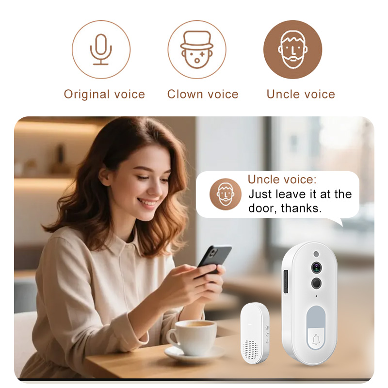 Tuya Smart Video Doorbell Wire - Home Security Recorder recension och pris