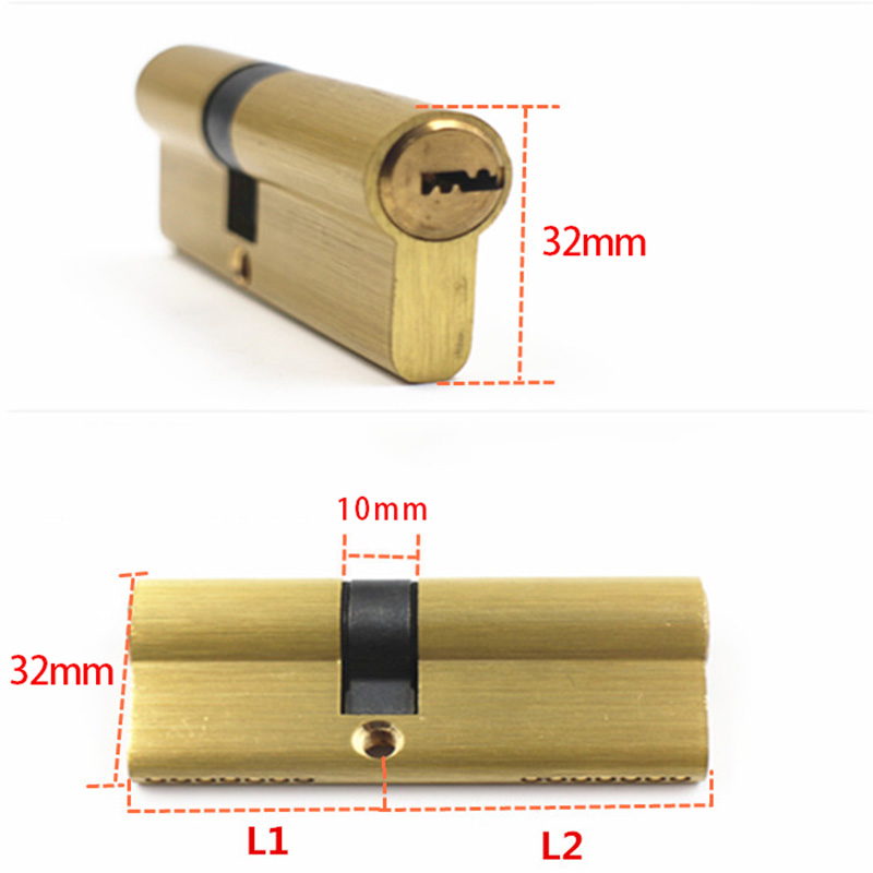 Anti-Theft Pure Brass Lock Cyl - Home Security Bundle recension och pris