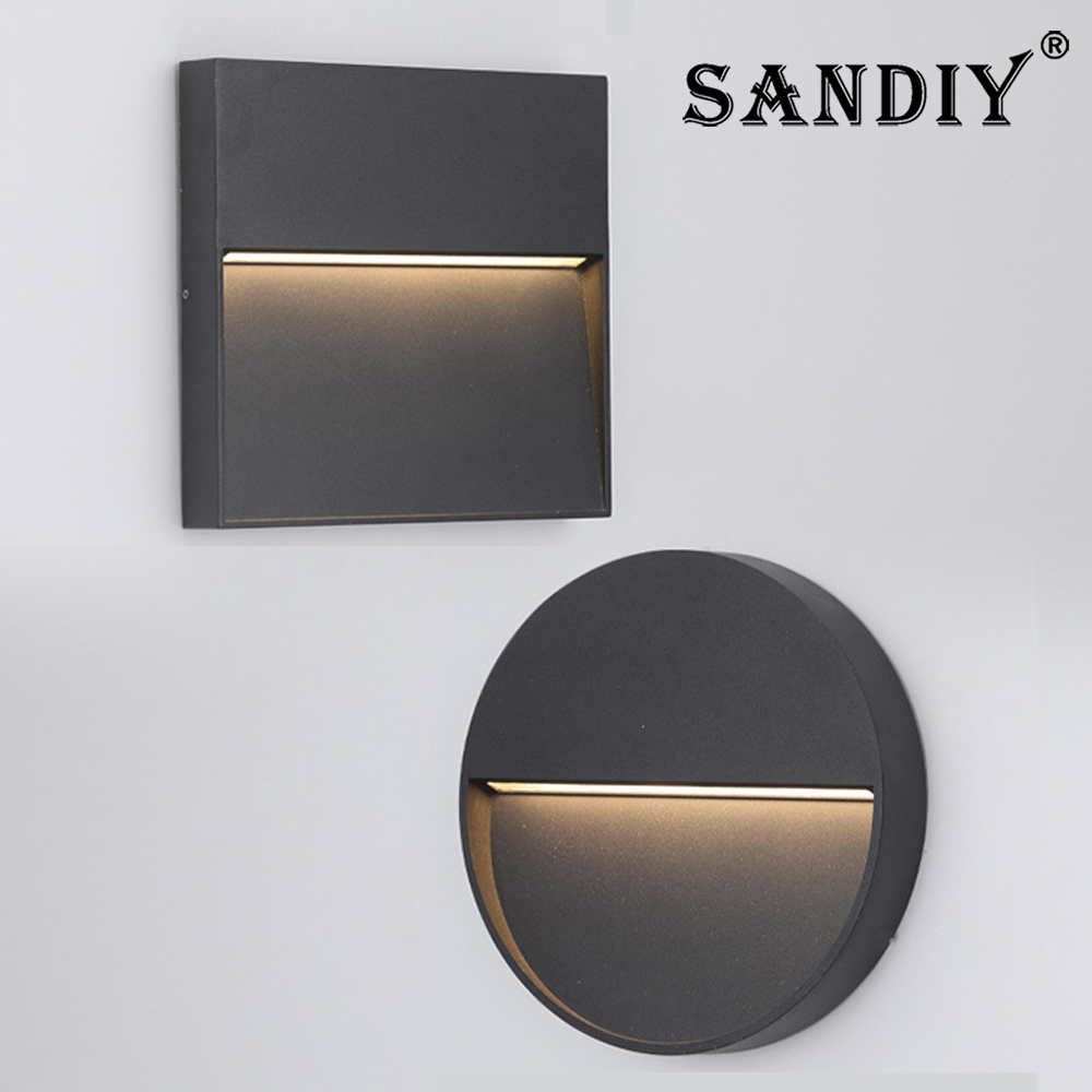 Outdoor LED Wall Lamps Surface - Home Security Yard Sign recension och pris