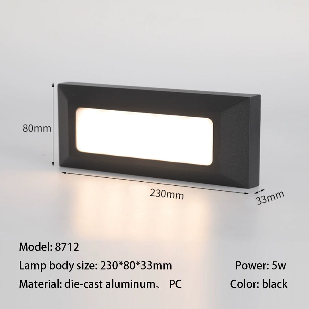 Outdoor LED Wall Lamps Surface - Home Security Yard Sign recension och pris
