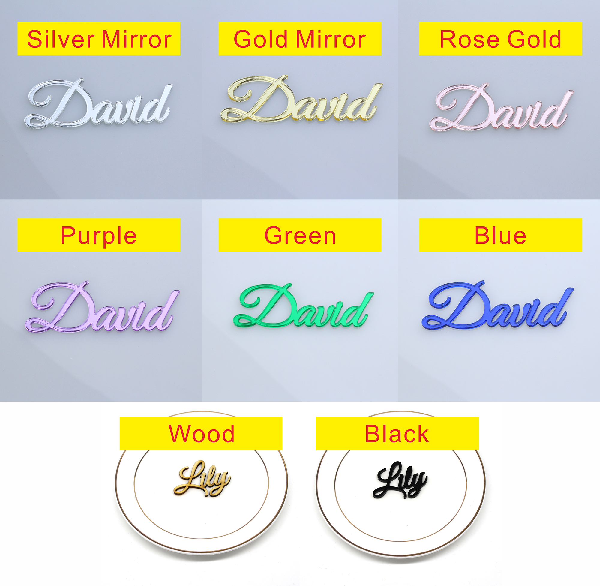12pcs Personalized Laser Cut G - Home Security Laser recension och pris