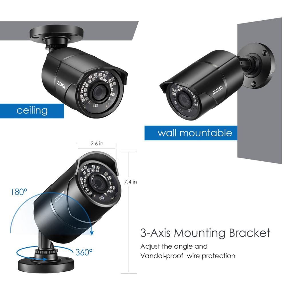 ZOSI 1080P 2MP TVI AHD CVBS IR - Home Security Video Systems recension och pris